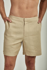 SHORTS ALF. LINEN DOP