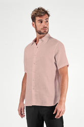 CAMISA LINHO MANGA CURTA