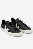 TÊNIS VEJA - CAMPO CHFREE LEATHER BLACK_WHITE