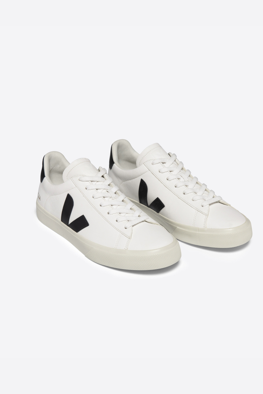 TÊNIS VEJA - CAMPO CHROMEFREE EXTRA-WHITE BLACK 1000