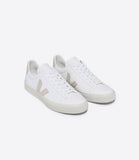 TÊNIS VEJA - CAMPO CHFREE LEATHER WHITE_NATURAL