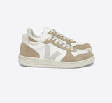 TÊNIS VEJA - V-10 CHFREE EXTRA-WHITE_NAT_SAHARA