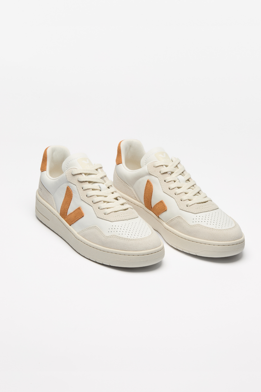 TÊNIS VEJA - V-90 O.T. LEATH EX-WHITE_UMBER 1000