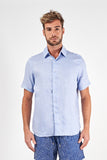 CAMISA LINHO MANGA CURTA