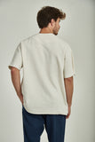 CAMISETA OVERSIZED A FIO - DUPLA FACE