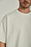 CAMISETA OVERSIZED A FIO - DUPLA FACE
