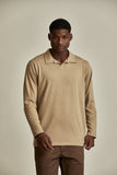 POLO DOT MANGA LONGA