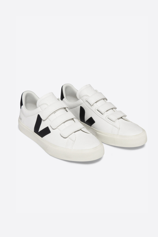 TÊNIS VEJA - RECIFE CHFREE LEATH EX-WHITE_BLACK 1000