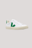 TÊNIS VERT - CAMPO CANVAS WHITE EMERAUDE