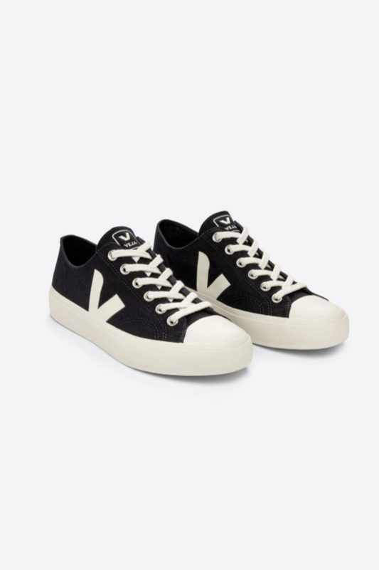 TÊNIS VEJA - WATA II LOW CANVAS BLACK PIERRE 1000