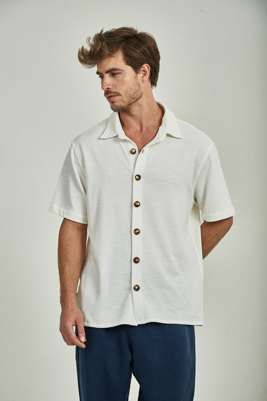 CAMISA RELAXED FIT MALHA TRICÔ 1366