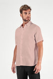 CAMISA LINHO MANGA CURTA