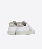 TÊNIS VEJA - CAMPO CHFREE LEATHER WHITE_NATURAL